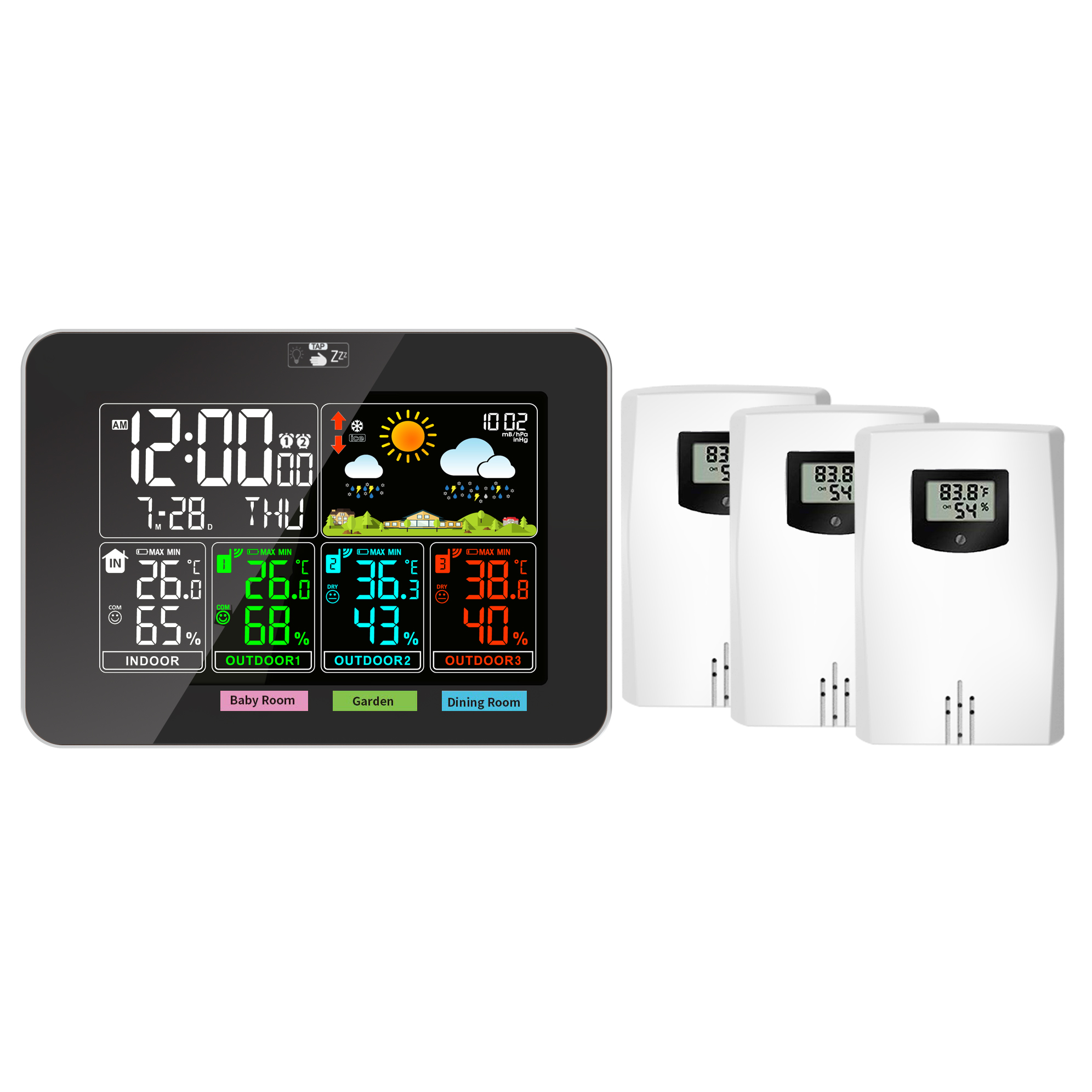 Weather Station Indoor - Weather Stations Wireless Indoor Outdoor Temperature