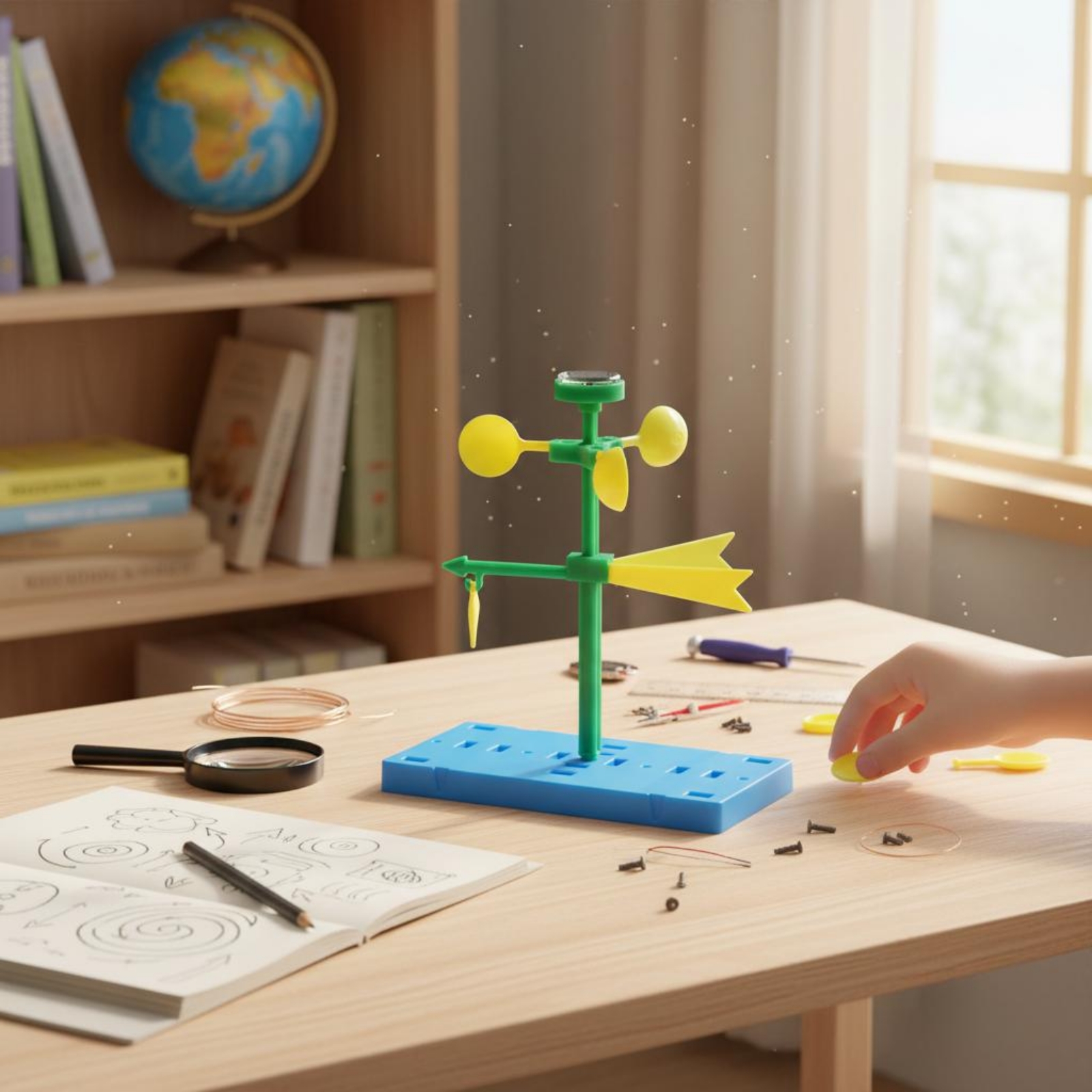 Science Kit - DIY Wind Vane Kit Educational Wind