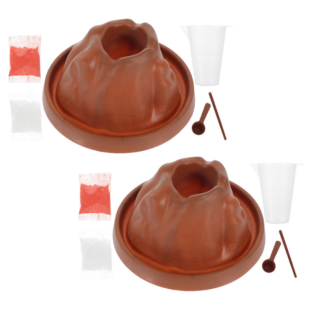 Volcano Kit Eruption - 2Sets Volcano Science Kit for Kindergarten
