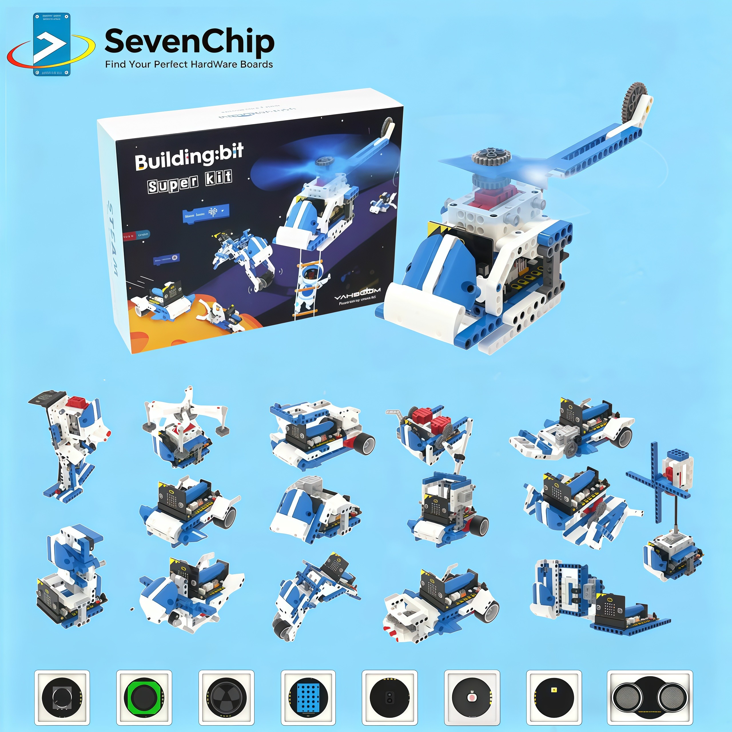 BBC Microbit V2 Building Block - đánh giá và giá Science Kit