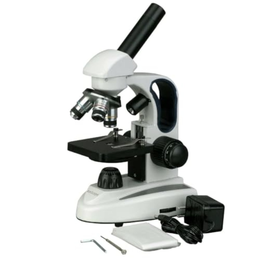 Cordless Compound Microscope w - đánh giá và giá Microscope Compound 40X