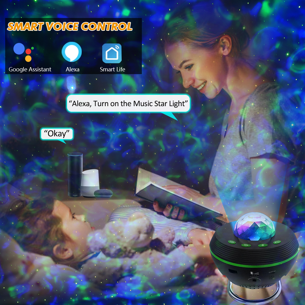 New WiFi Tuya Smart LED Star G - đánh giá và giá Planetarium Projector Home