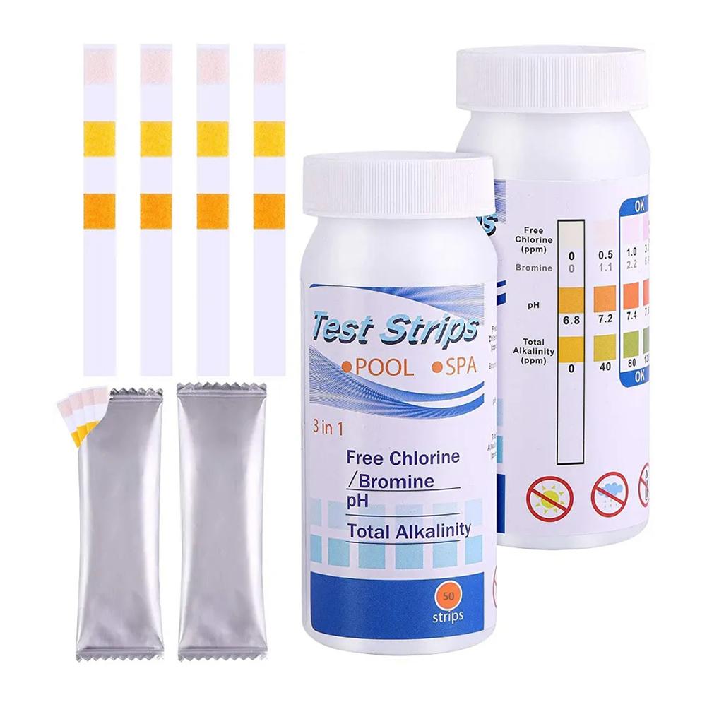 50pcs Chlorine PH Test Strips  - đánh giá và giá Ph Strip Test