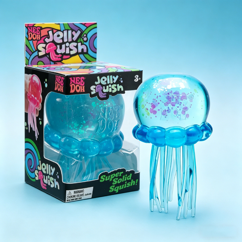 Needoh Glow Jellyfish Squishy  - đánh giá và giá Crystal Growing Kit
