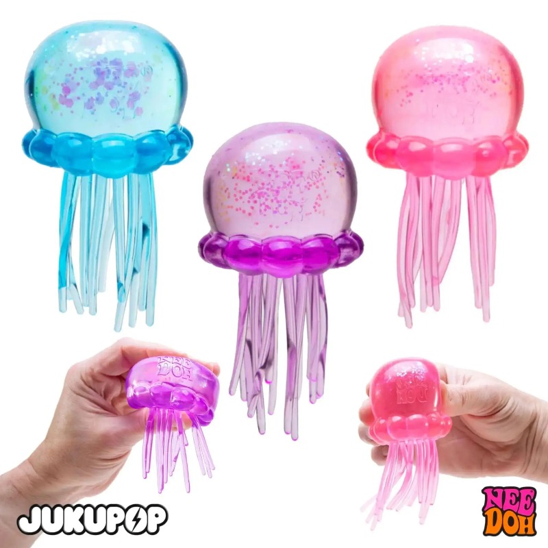 Needoh Glow Jellyfish Squishy  - đánh giá và giá Crystal Growing Kit