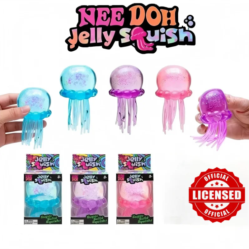 Needoh Glow Jellyfish Squishy  - đánh giá và giá Crystal Growing Kit