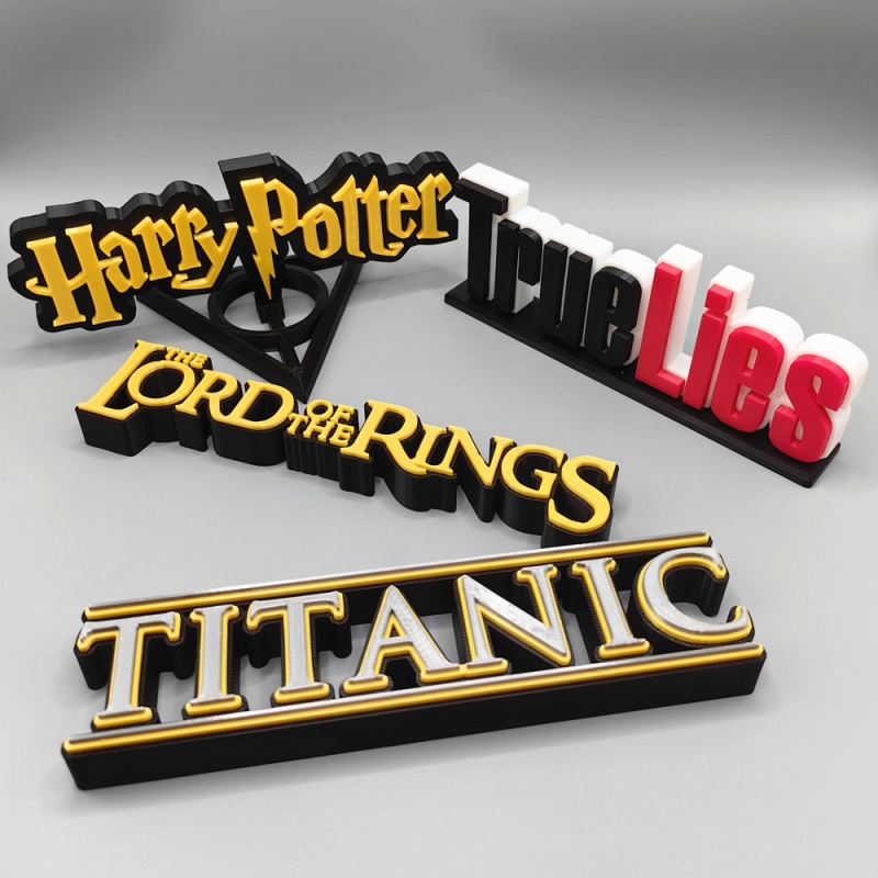Classic Mo vie Title 3d Logo S - đánh giá và giá Science Exhibition Models