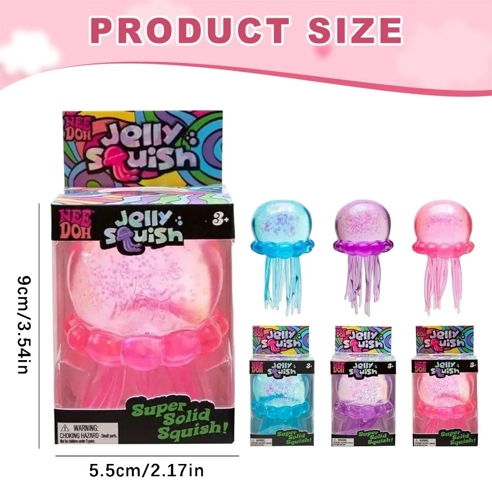 Needoh Fuzz Ball Jellyfish Squ - đánh giá và giá Crystal Growing Kit