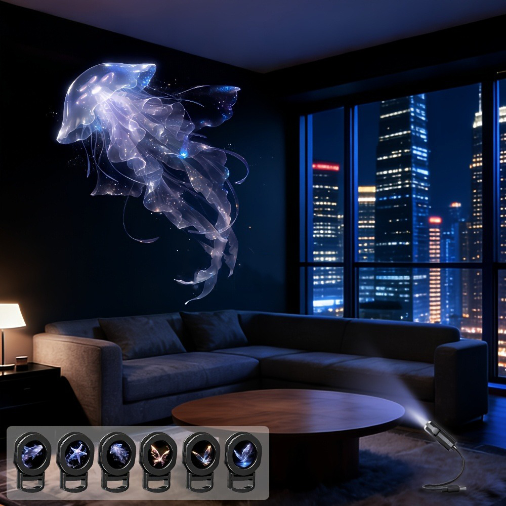USB Butterfly & Jellyfish Star - đánh giá và giá Planetarium Projector Home
