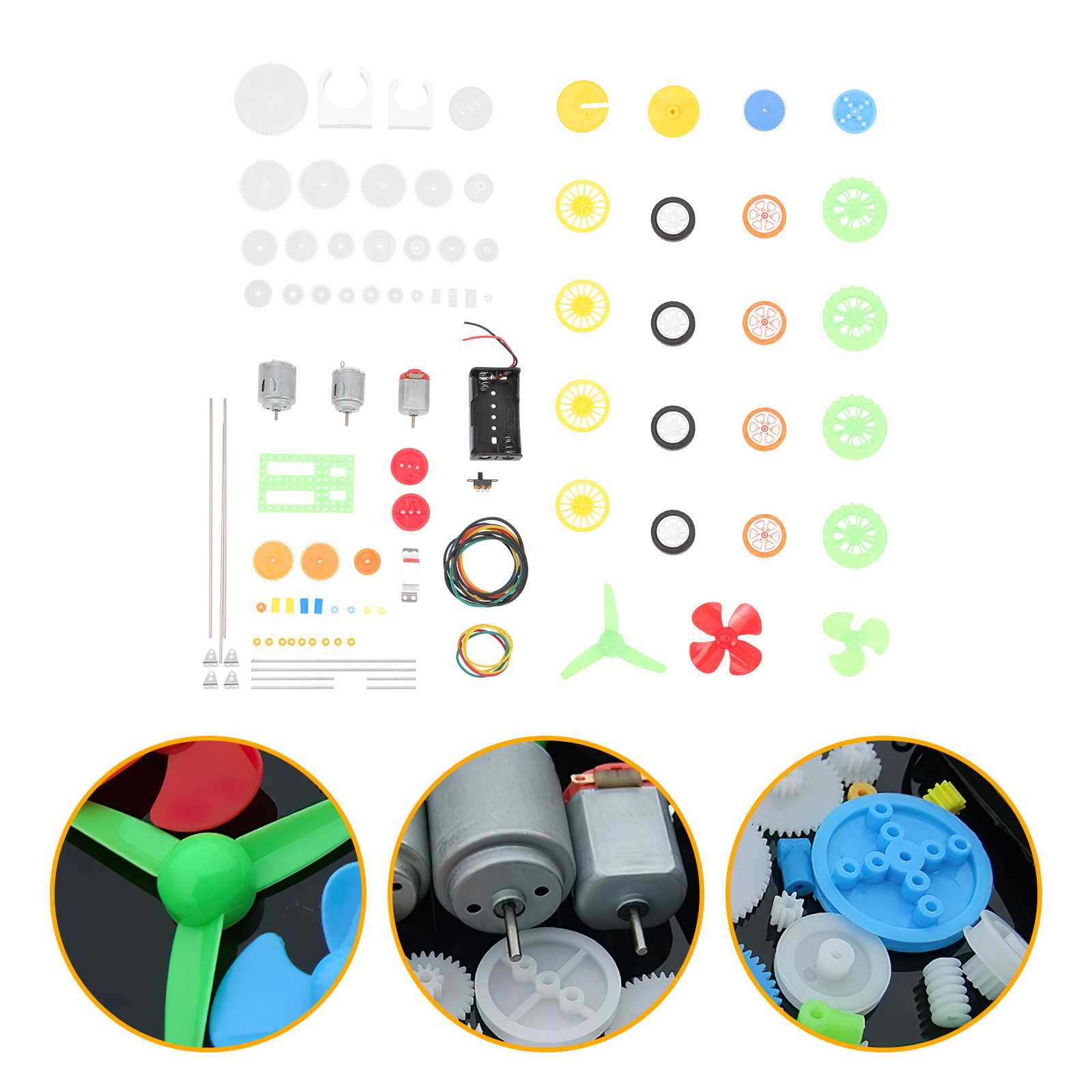 112Pcs Electric Motor Gears Ki - đánh giá và giá Science Project