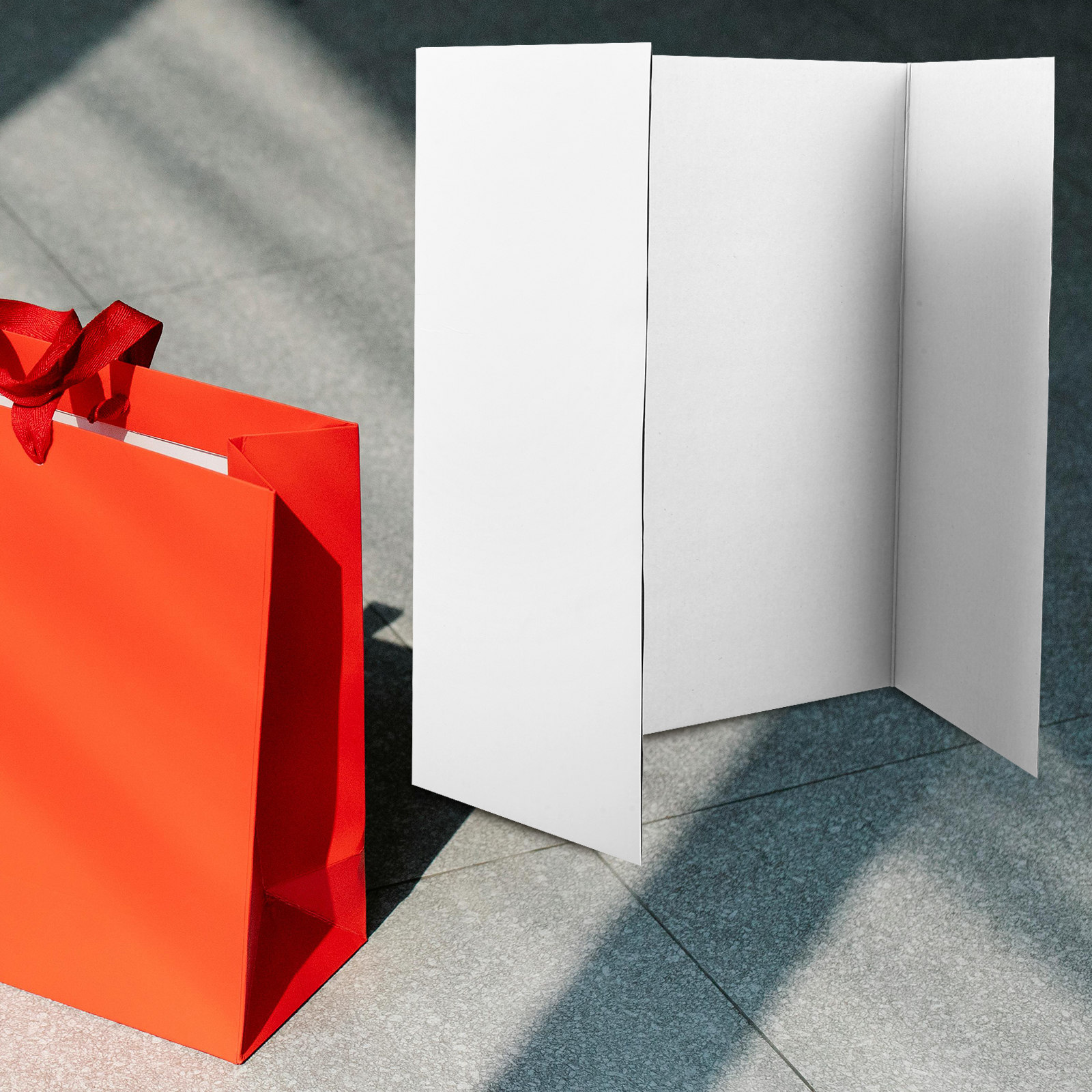 1Set White Trifold Poster Disp - đánh giá và giá Science Project