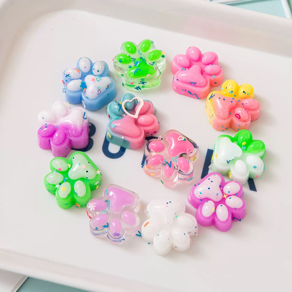 30pcs Mini Cute Cat Claw Plush - đánh giá và giá Crystal Growing Kit