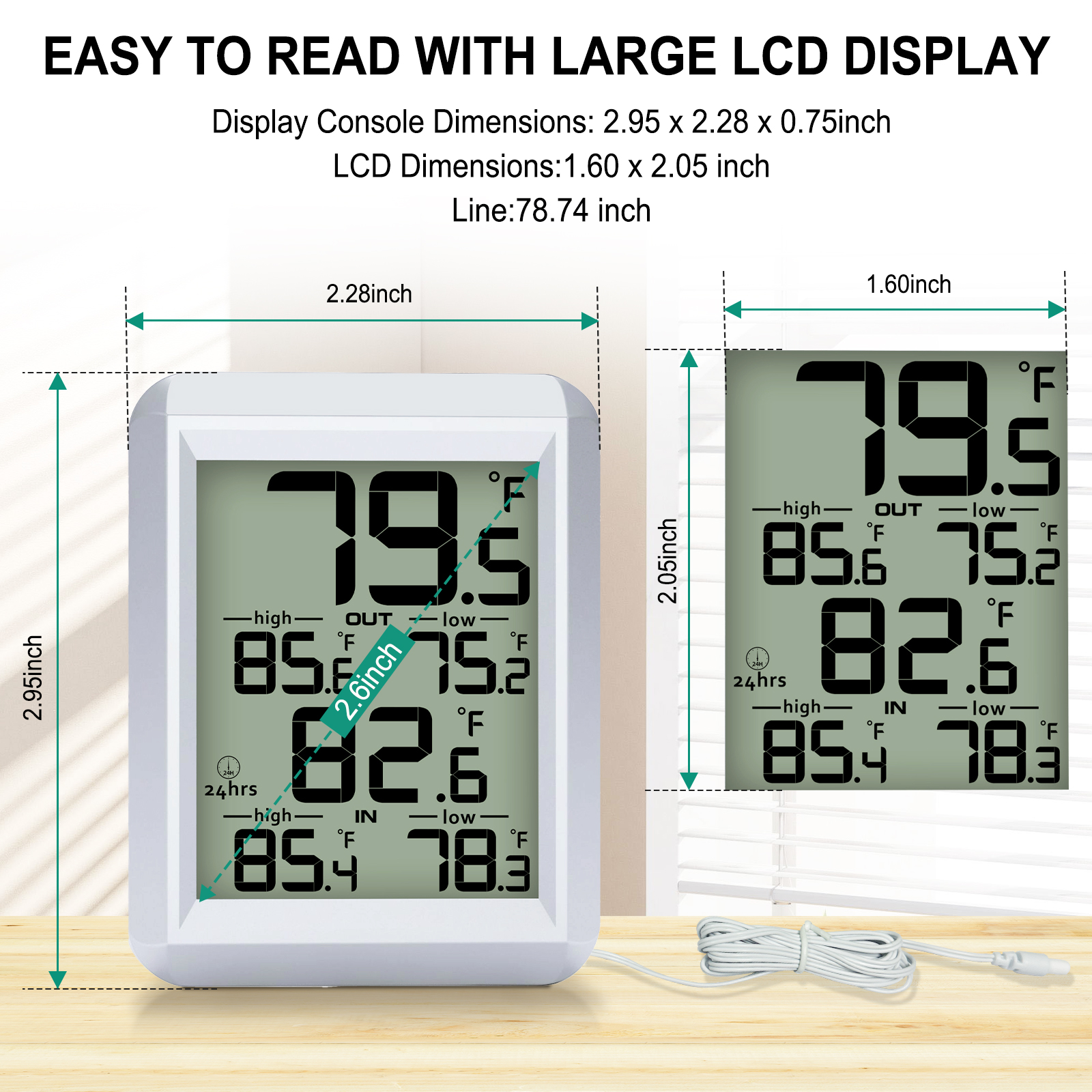 MASTFUYI Digital Thermometer I - đánh giá và giá Weather Station Indoor