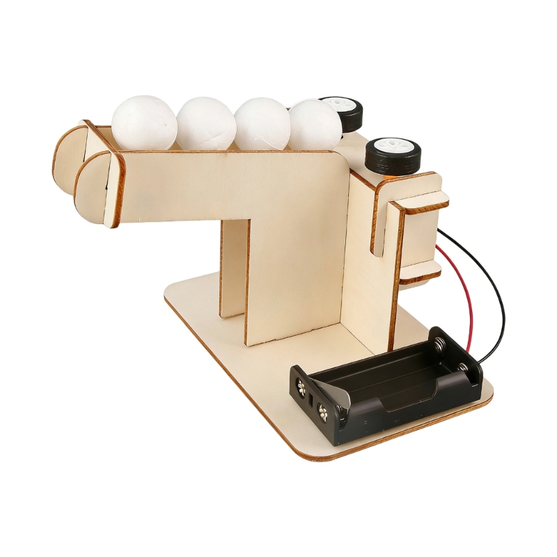 Wooden Automatic Ball Launchin - đánh giá và giá Science Project