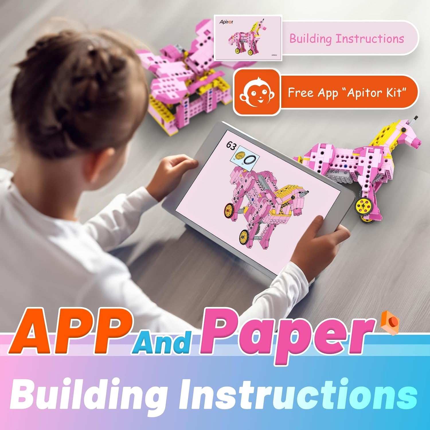 Apitor STEM Toys for Girls Gif - đánh giá và giá Science Kit