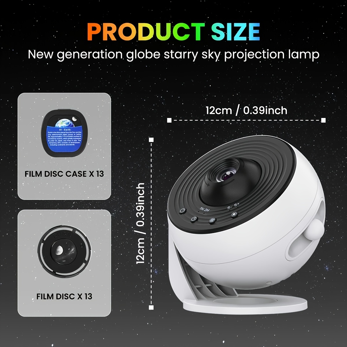 Galaxy Star Projector 360° Rot - đánh giá và giá Planetarium Projector Home