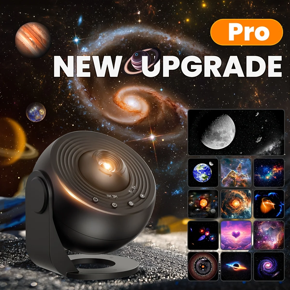 Galaxy Star Projector 360° Rot - đánh giá và giá Planetarium Projector Home