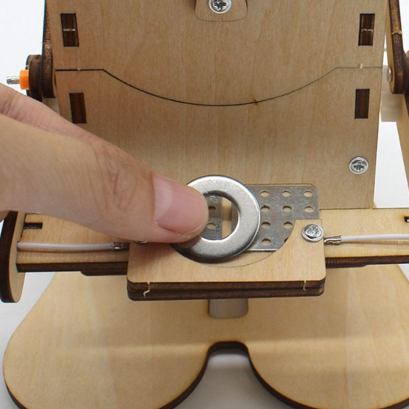 Wooden Assemble DIY Robot Eati - đánh giá và giá Science Project