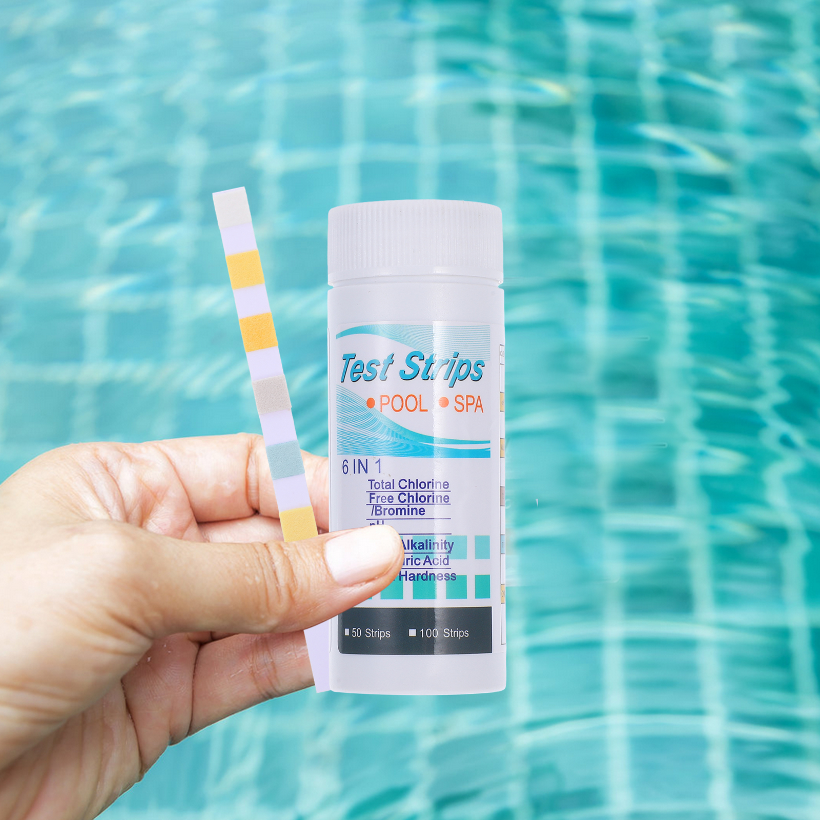50Pcs Pool PH Test Strips 6 in - đánh giá và giá Ph Strip Test