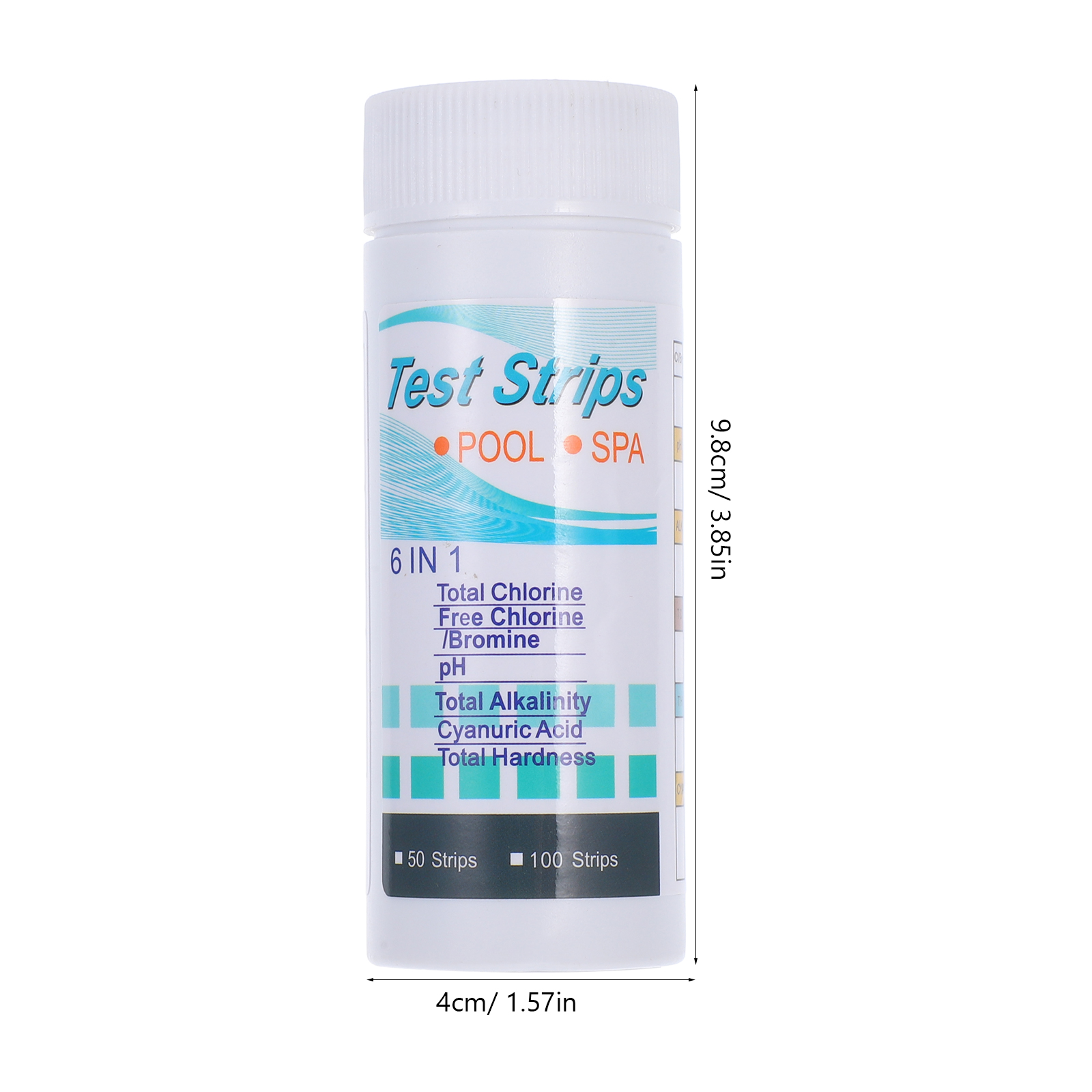 50Pcs Pool PH Test Strips 6 in - đánh giá và giá Ph Strip Test