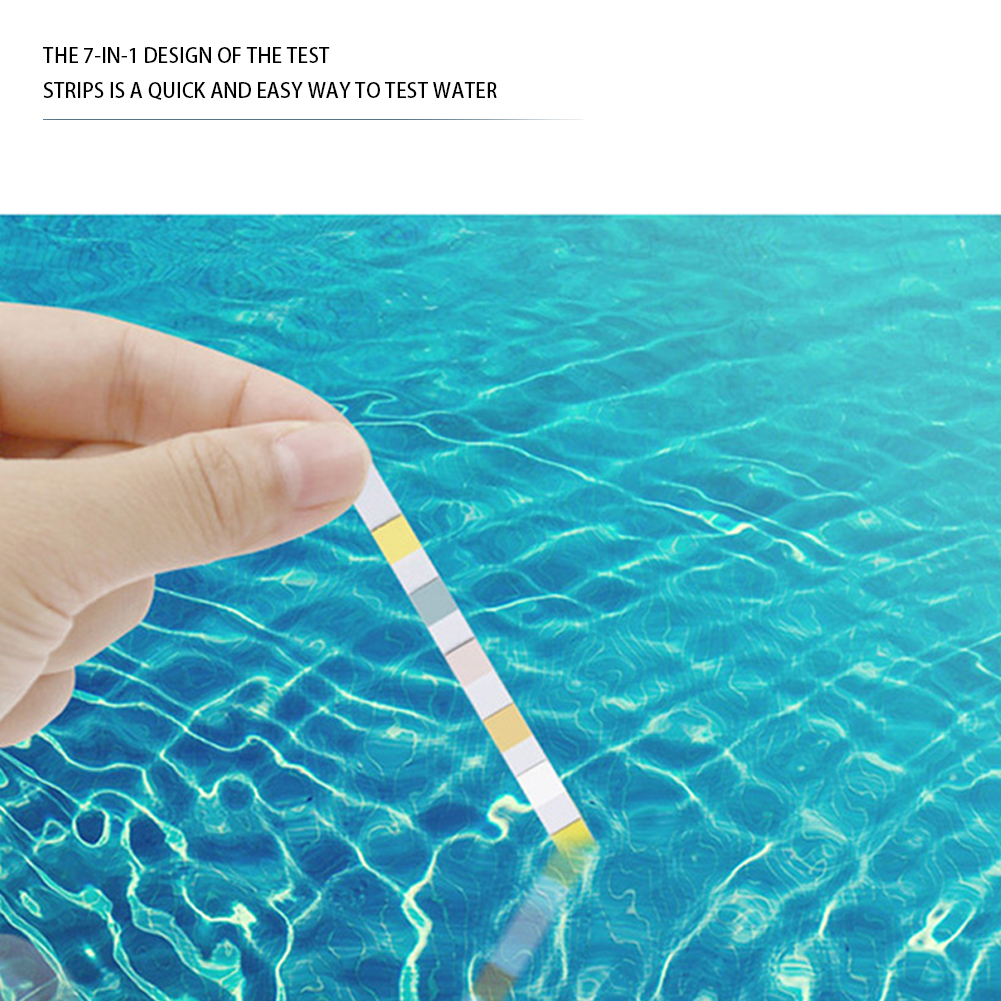 7 in 1 Swimming Pool PH Test P - đánh giá và giá Ph Strip Test