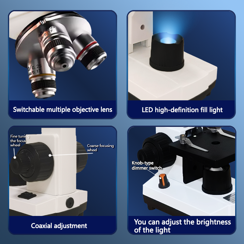 Portable Biological Optical Co - đánh giá và giá Microscope Compound 40X
