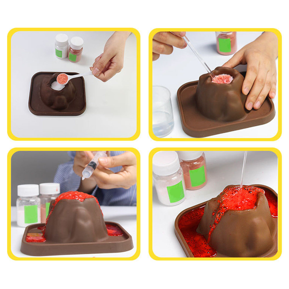 10Pcs High-Quality Volcano Sci - đánh giá và giá Volcano Kit Eruption