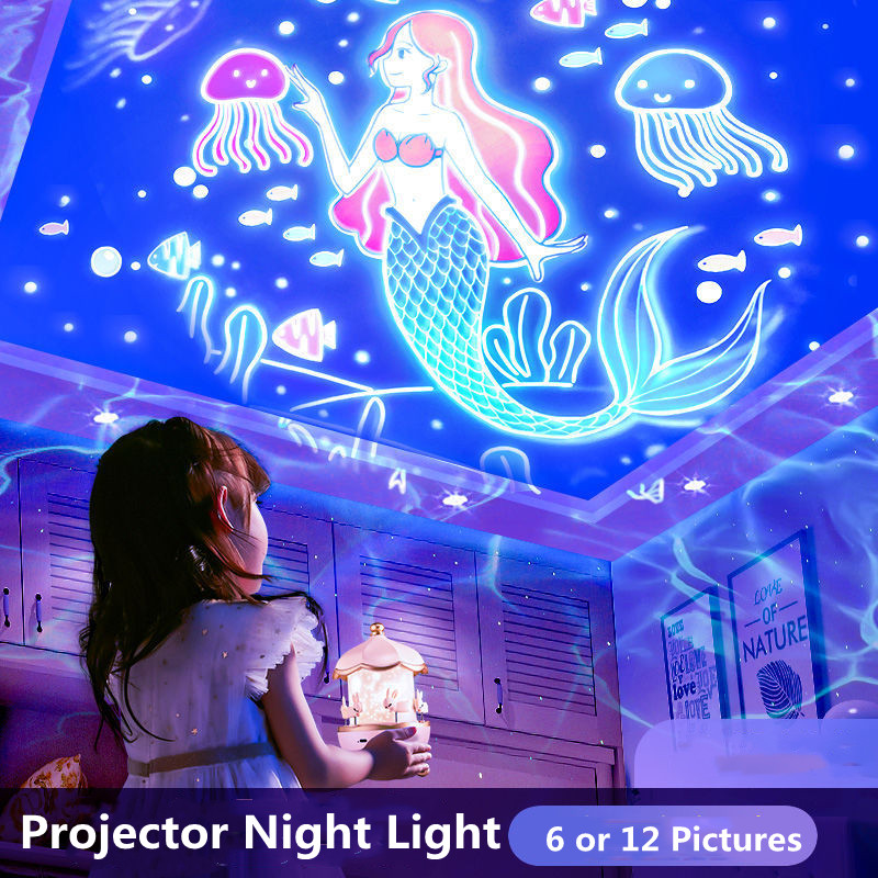 Rotating Sky Moon Lamp Galaxy  - đánh giá và giá Planetarium Projector Home