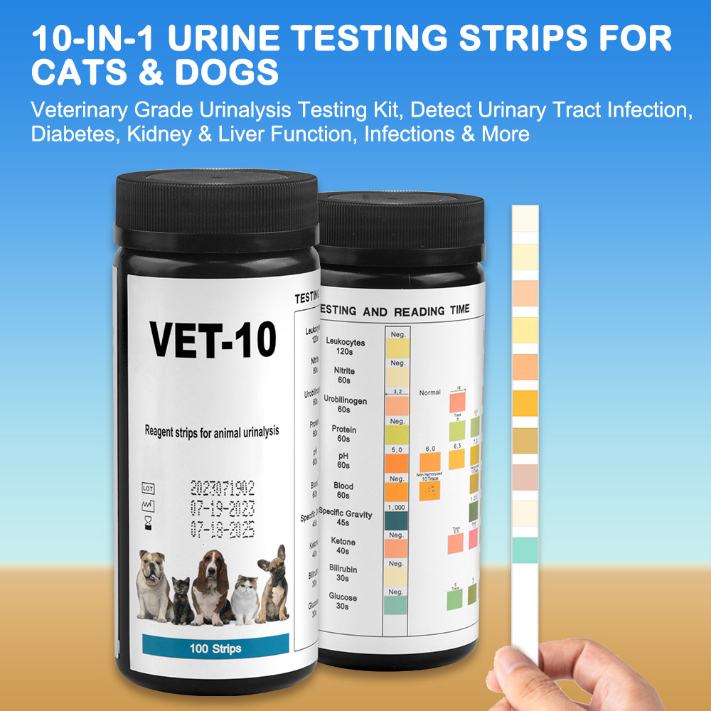 Pet Urine Testing Strips, 100  - đánh giá và giá Ph Strip Test
