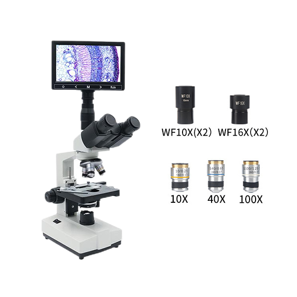 Professional binocular compoun - đánh giá và giá Microscope Compound 40X
