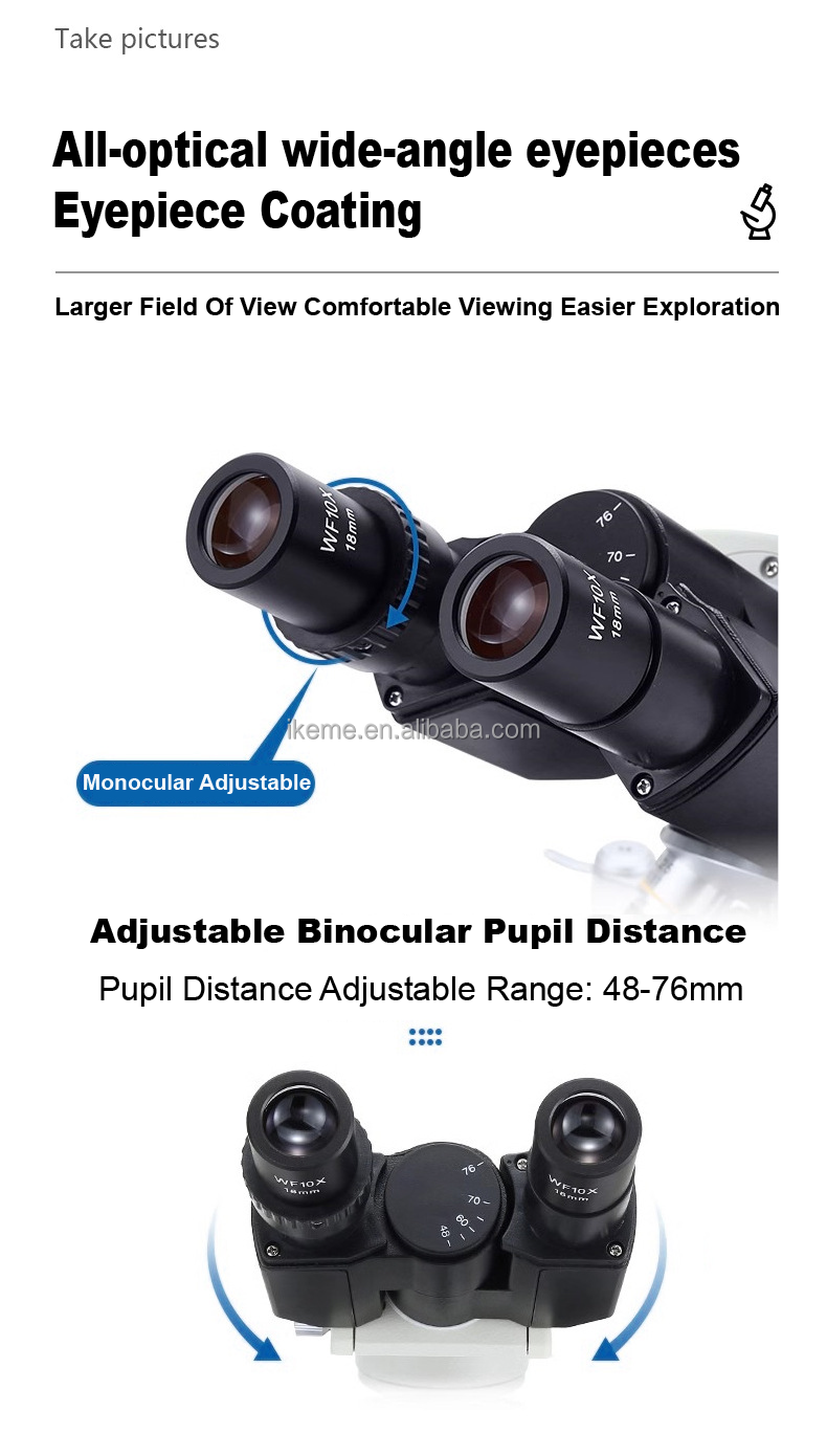 Professional binocular compoun - đánh giá và giá Microscope Compound 40X