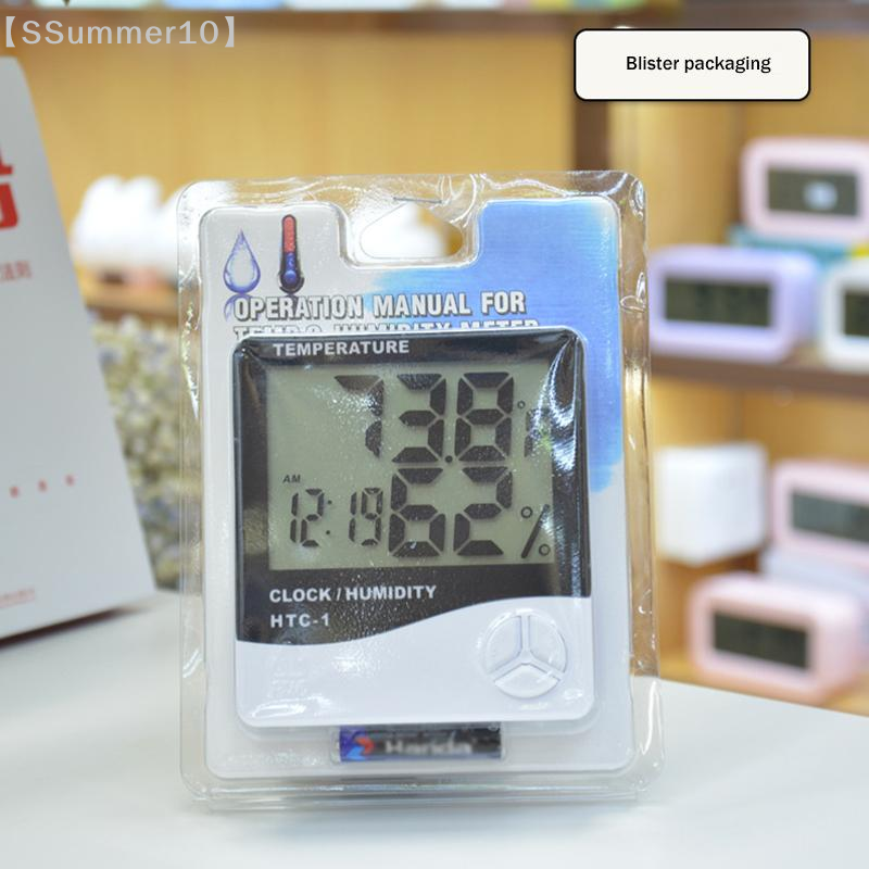 【SSummer10】LCD Digital Tempera - đánh giá và giá Weather Station Indoor