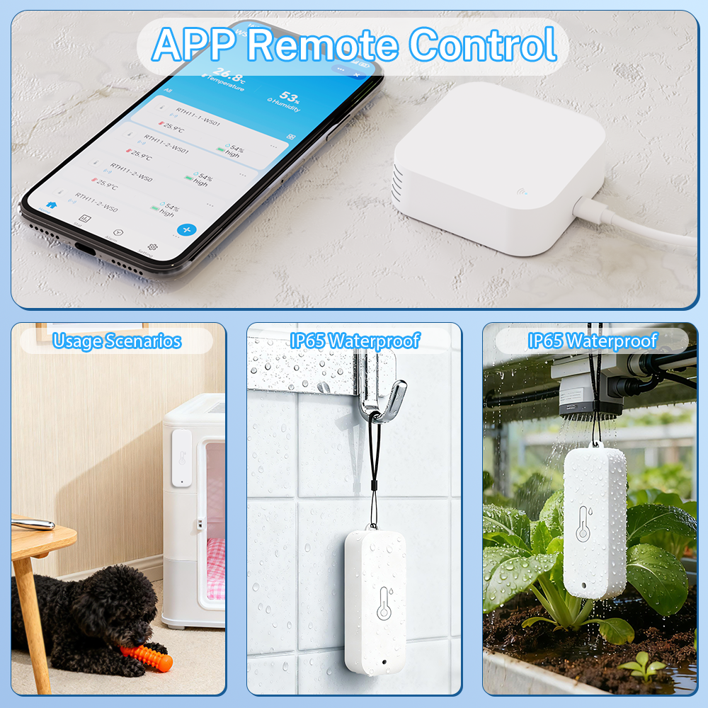 Tuya WIFI Smart Weather Statio - đánh giá và giá Weather Station Indoor