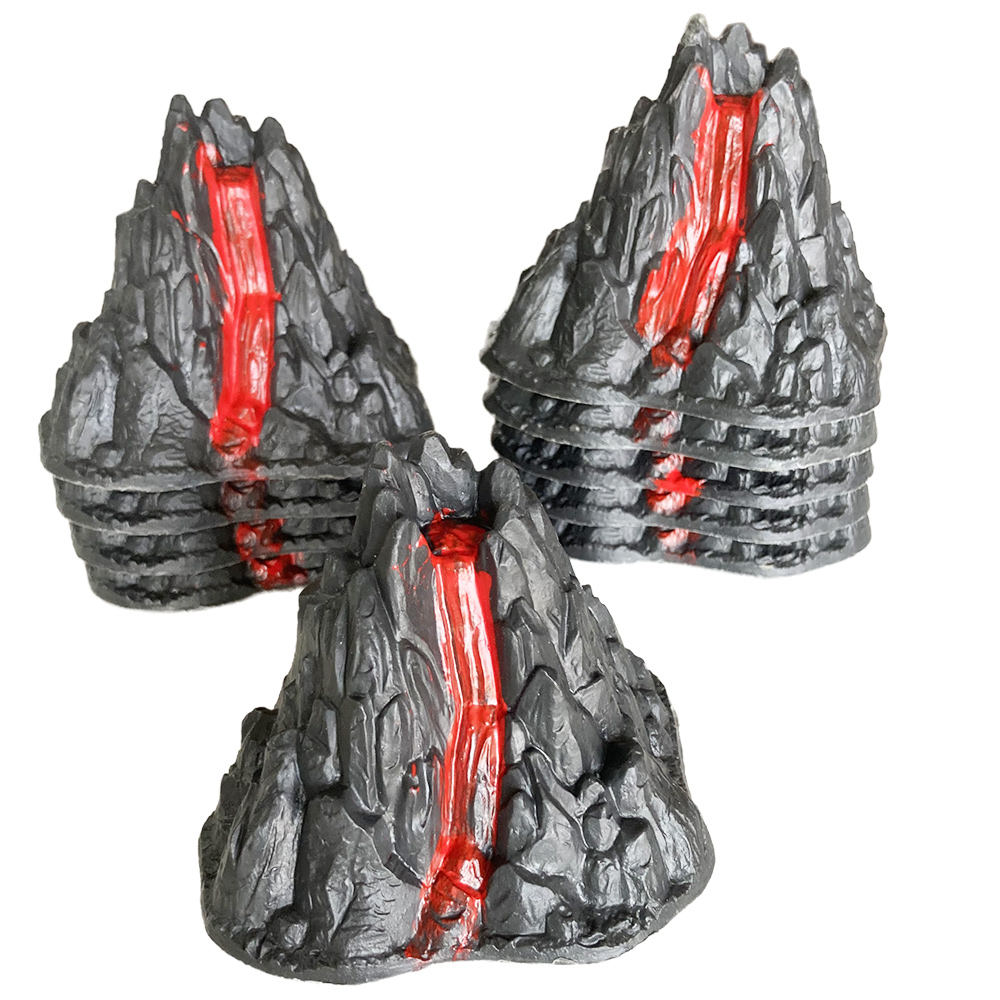 10 pcs Dinos Birthday Cake Top - đánh giá và giá Volcano Kit Eruption