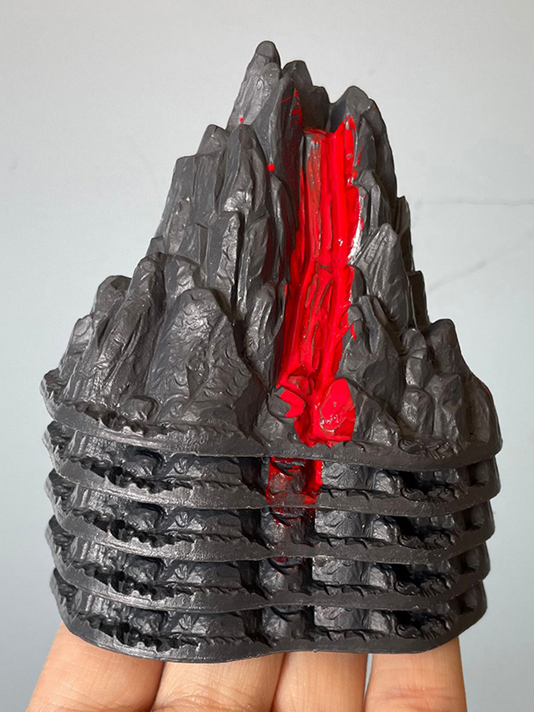 10 pcs Dinos Birthday Cake Top - đánh giá và giá Volcano Kit Eruption