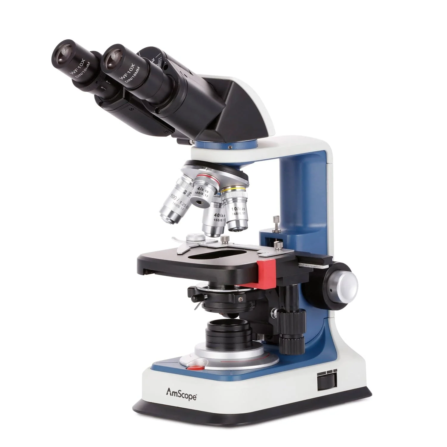 AmScope 40X-2500X USB-C Rechar - đánh giá và giá Microscope Compound 40X