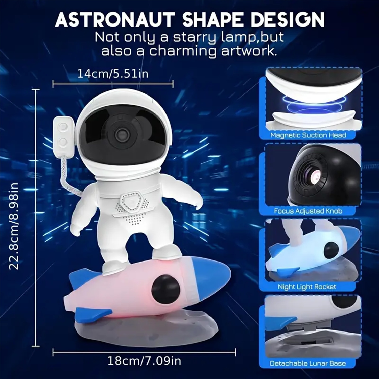 Astronaut Starry Sky Projector - đánh giá và giá Planetarium Projector Home