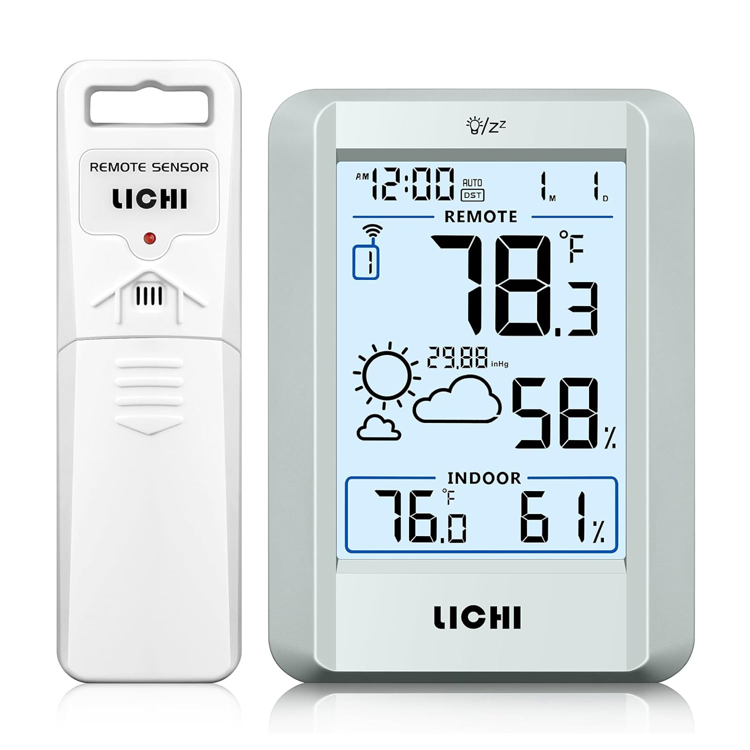 Wireless Weather Station Indoo - đánh giá và giá Weather Station Indoor