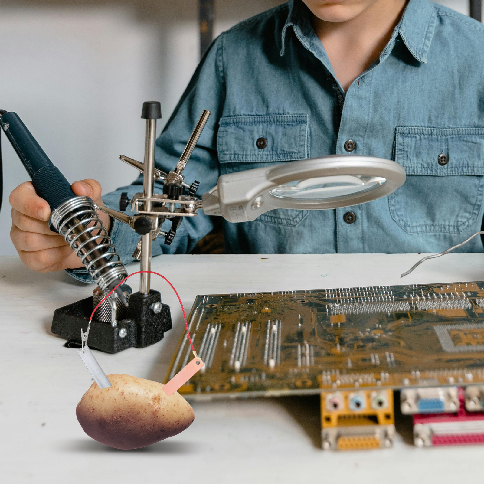 Copper and Zinc Electrode Shee - đánh giá và giá Science Kit