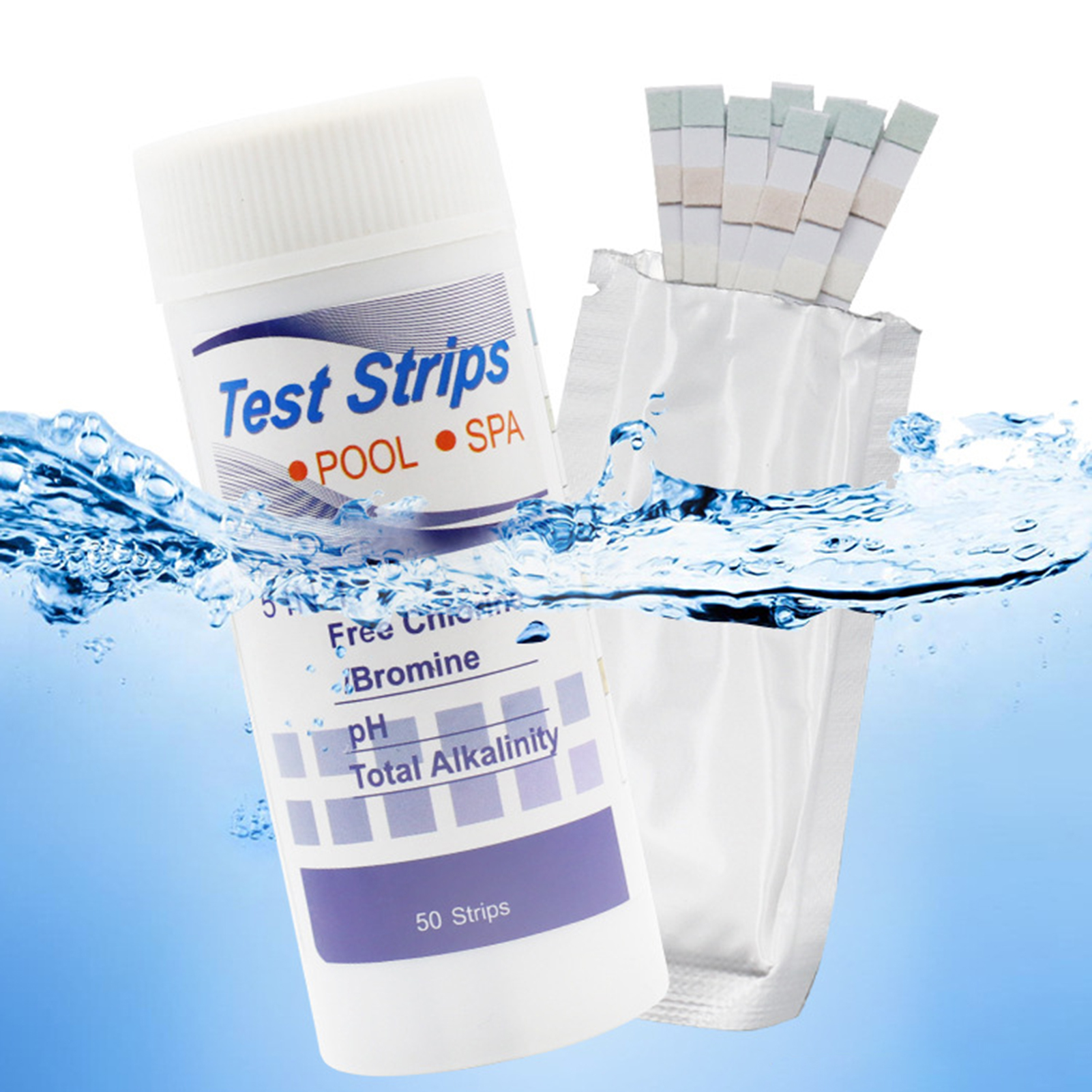 50pcs Multipurpose Chlorine PH - đánh giá và giá Ph Strip Test