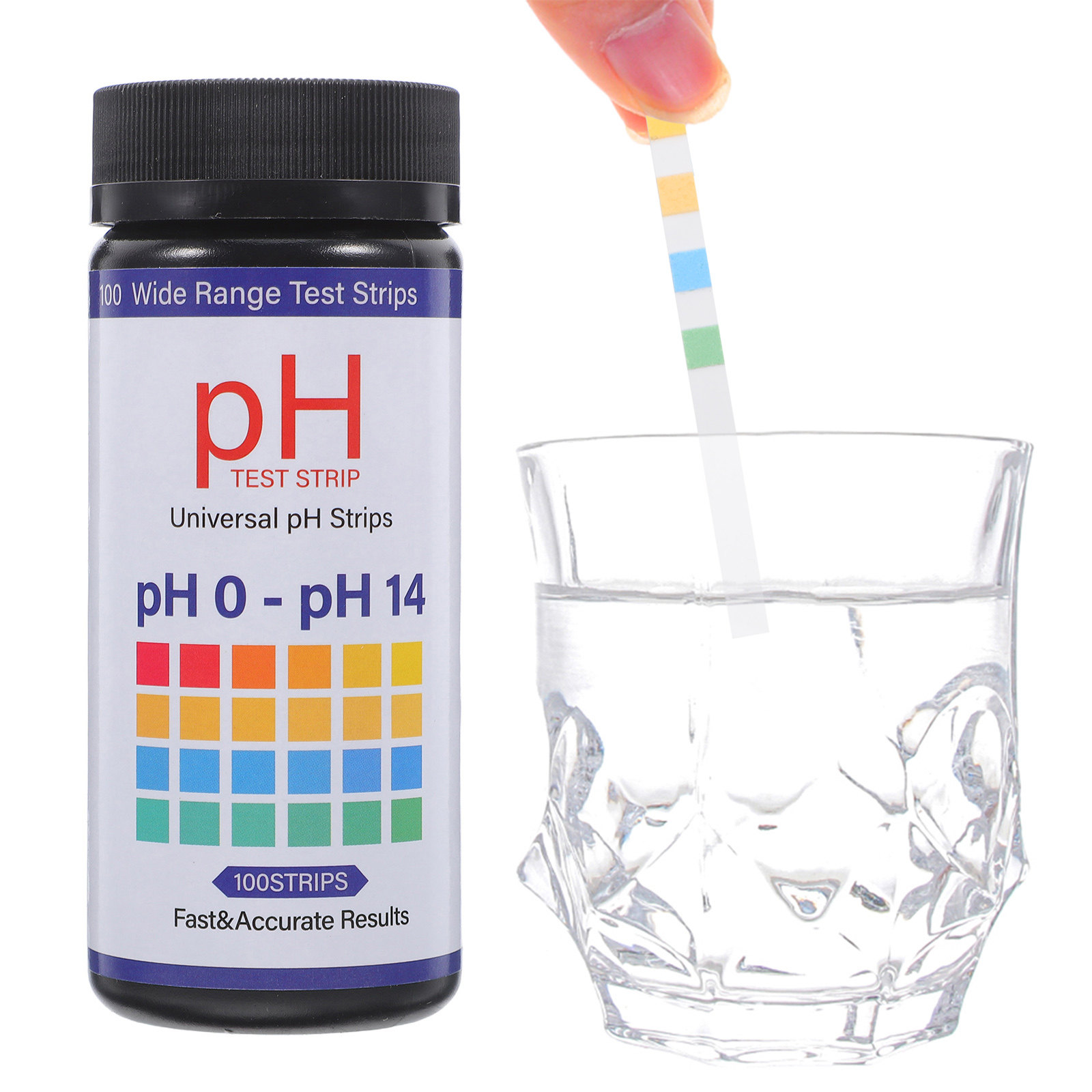100Pcs PH Test Paper Strips Ra - đánh giá và giá Ph Strip Test